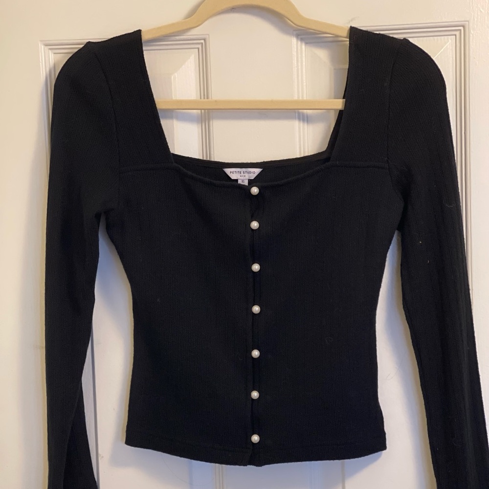 Petite Studio juliet top - black